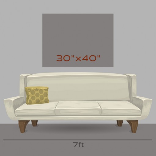single canvas-30x40